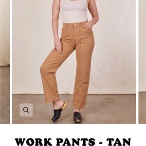 NWOT never worn BIG BUD PRESS tan work pant